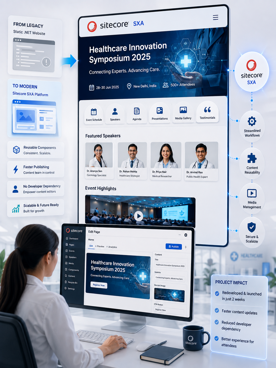Modernize Healthcare Events With SXA