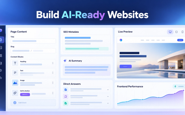 Sanity Next.js Development for Fast, AI-Ready Business Websites