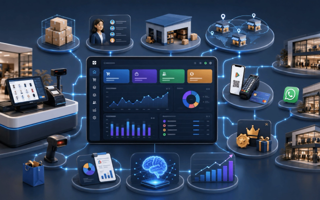 Retail POS Software Case Study: Smart Billing Pro with Inventory, CRM & AI Insights