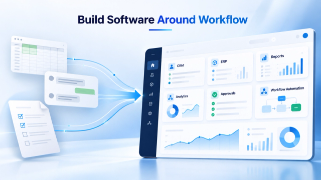 Custom Software Development for Businesses That Have Outgrown Excel, WhatsApp and Ready-Made Tools