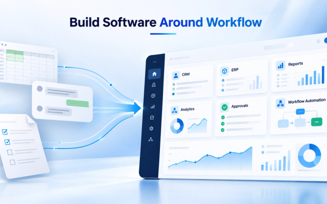 Custom Software Development for Businesses That Have Outgrown Excel, WhatsApp and Ready-Made Tools