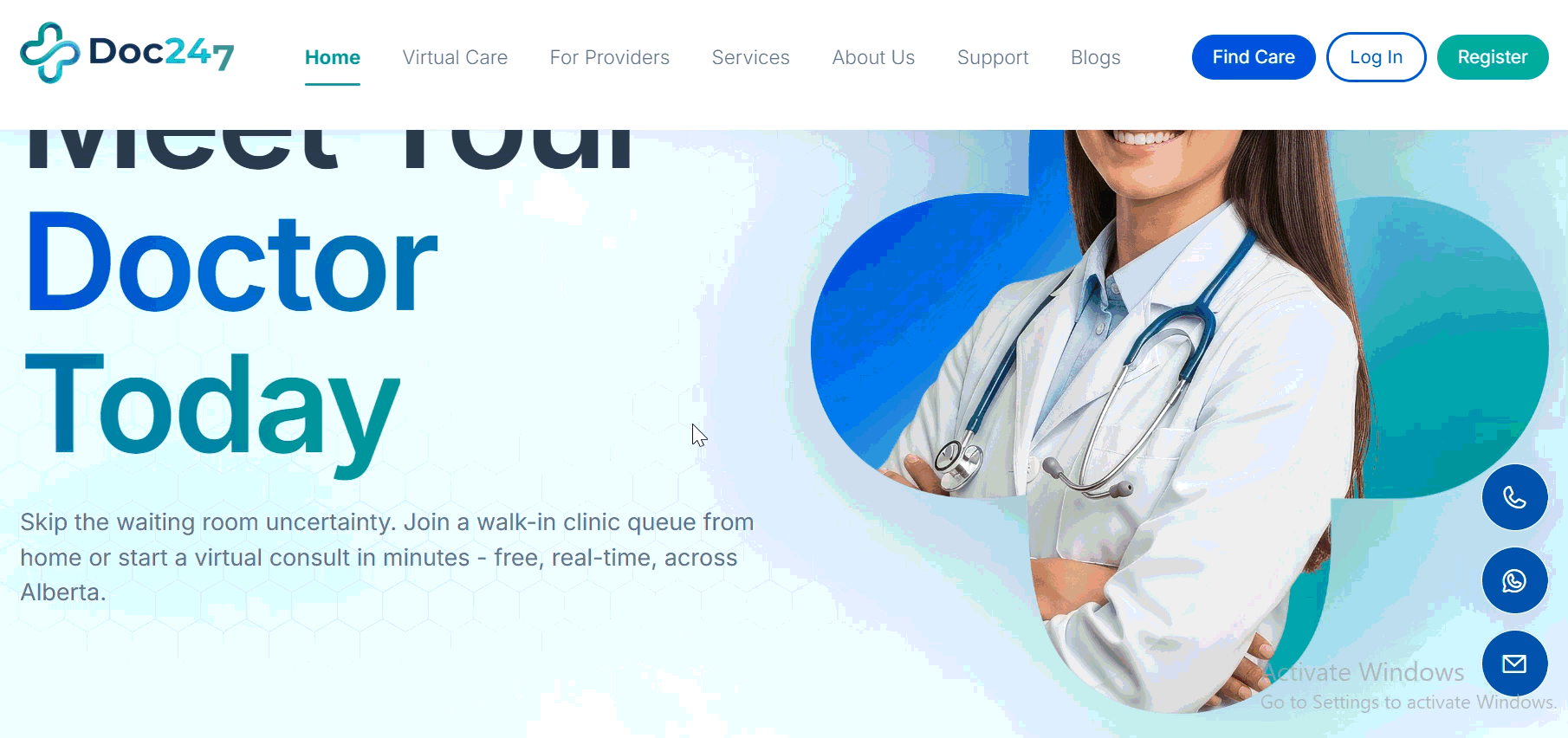 Telemedicine Video Consultation Platform – DOC247