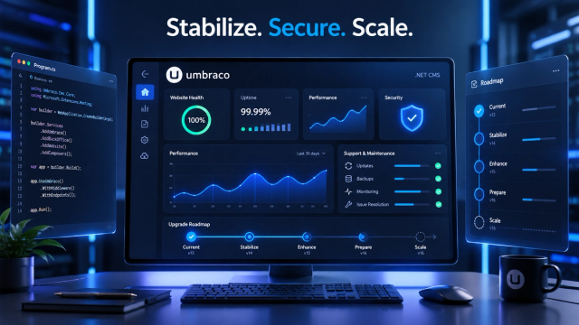 Umbraco Development Support & .NET CMS Maintenance for Scalable Business Platforms