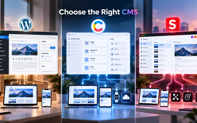 Sanity CMS vs WordPress vs Contentful: What Should Growing Businesses Choose?