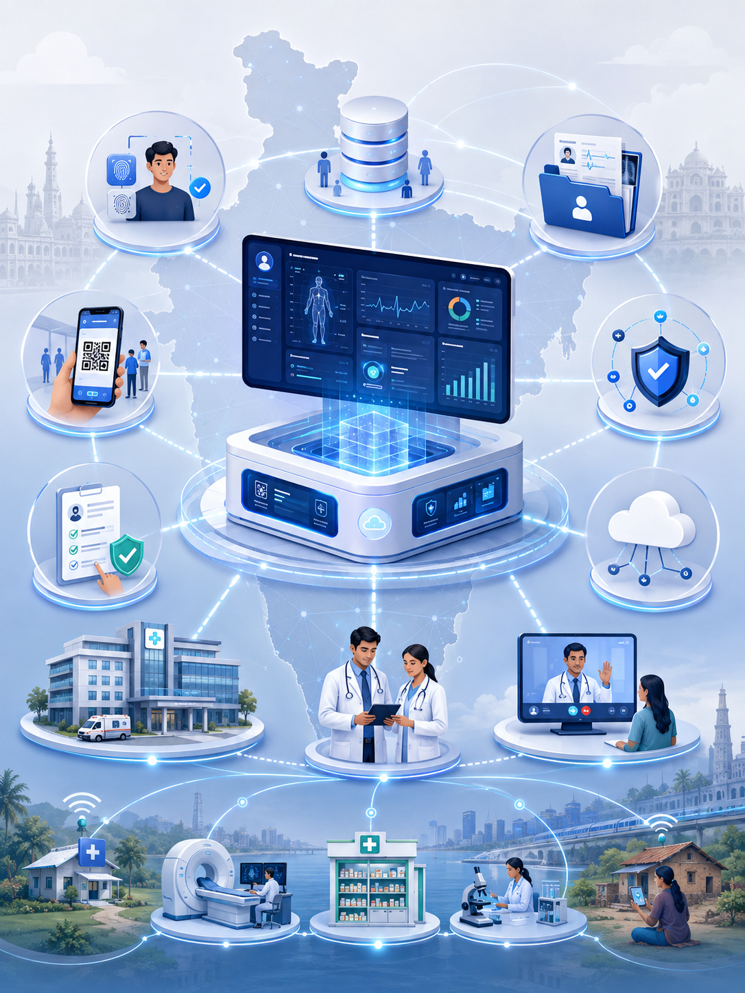Build ABDM-Ready Healthcare Platforms
