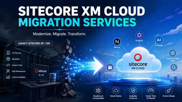Sitecore XM Cloud migration services
