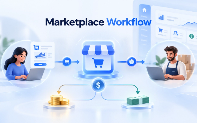 Marketplace App Development: Buyer, Seller, Admin and Payment Workflow Explained
