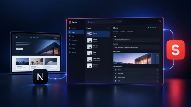 Sanity CMS Development Services for US & UK Companies