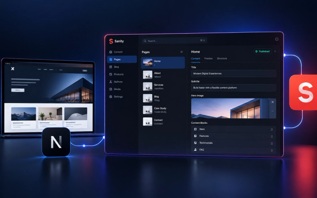 Sanity CMS Development Services for US & UK Companies