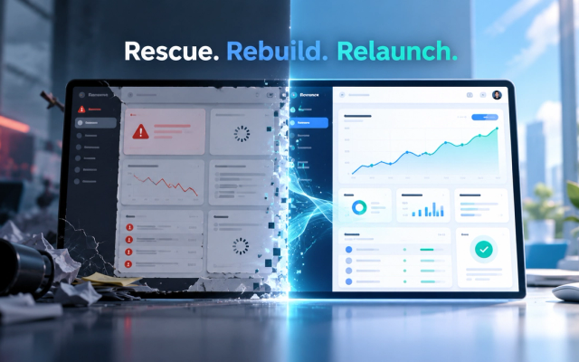 MVP Rescue Services: How to Fix, Rebuild or Relaunch a Failed Software Product