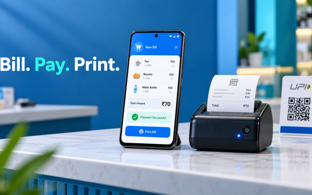 Billing App With Thermal Printer in Ranchi: Print Bills Directly From Your Phone