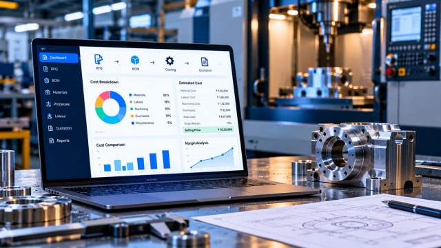 Manufacturing Costing Software in Ranchi: Quote Faster With AI and Protect Profit Margins