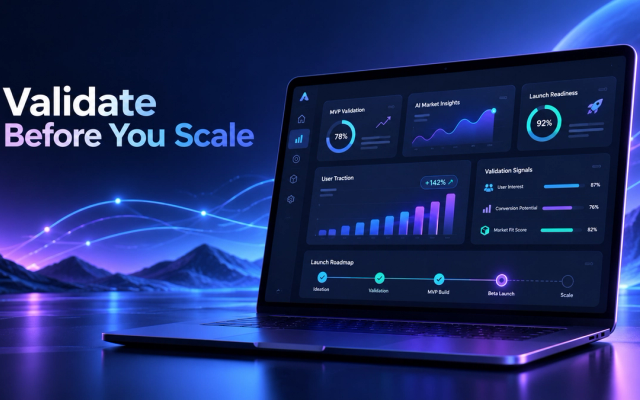 AI MVP and SaaS Product Development: Validate Before You Scale