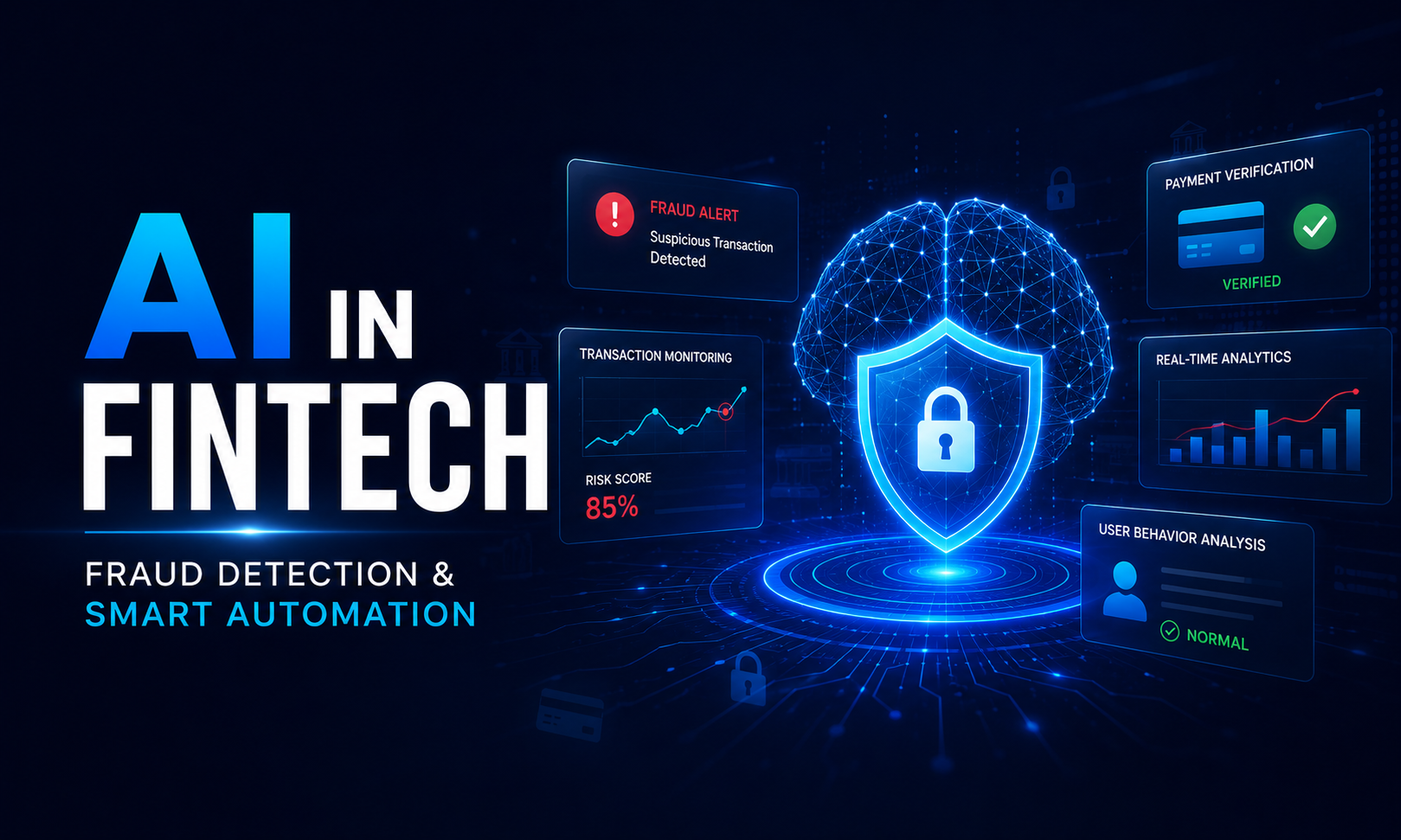 AI in FinTech: Fraud Detection & Smart Financial Automation Solutions