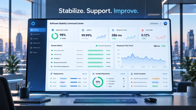 Software Support and Maintenance for Businesses With Existing Applications