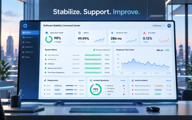 Software Support and Maintenance for Businesses With Existing Applications