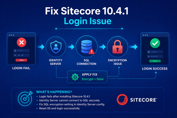 Fixing the Sitecore Login Fail After Installing Sitecore 10.4.1 on a Developer Workstation 