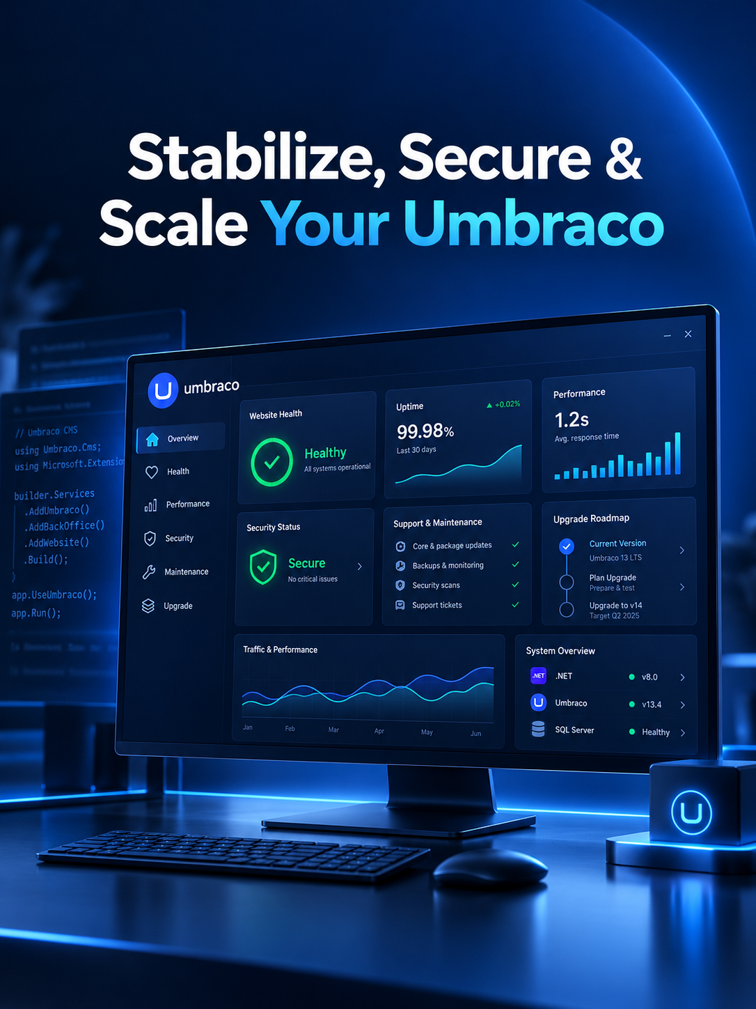Stabilize, Secure & Scale Your Umbraco