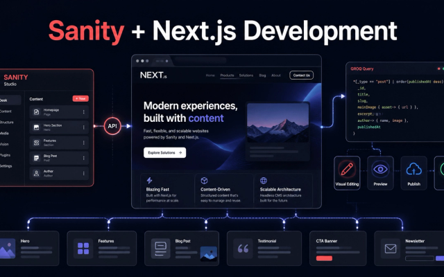 Sanity Next.js Development Services