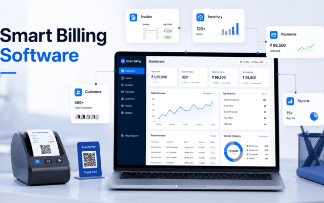 Billing Software in Ranchi for Shops, Clinics, Wholesalers and Service Businesses