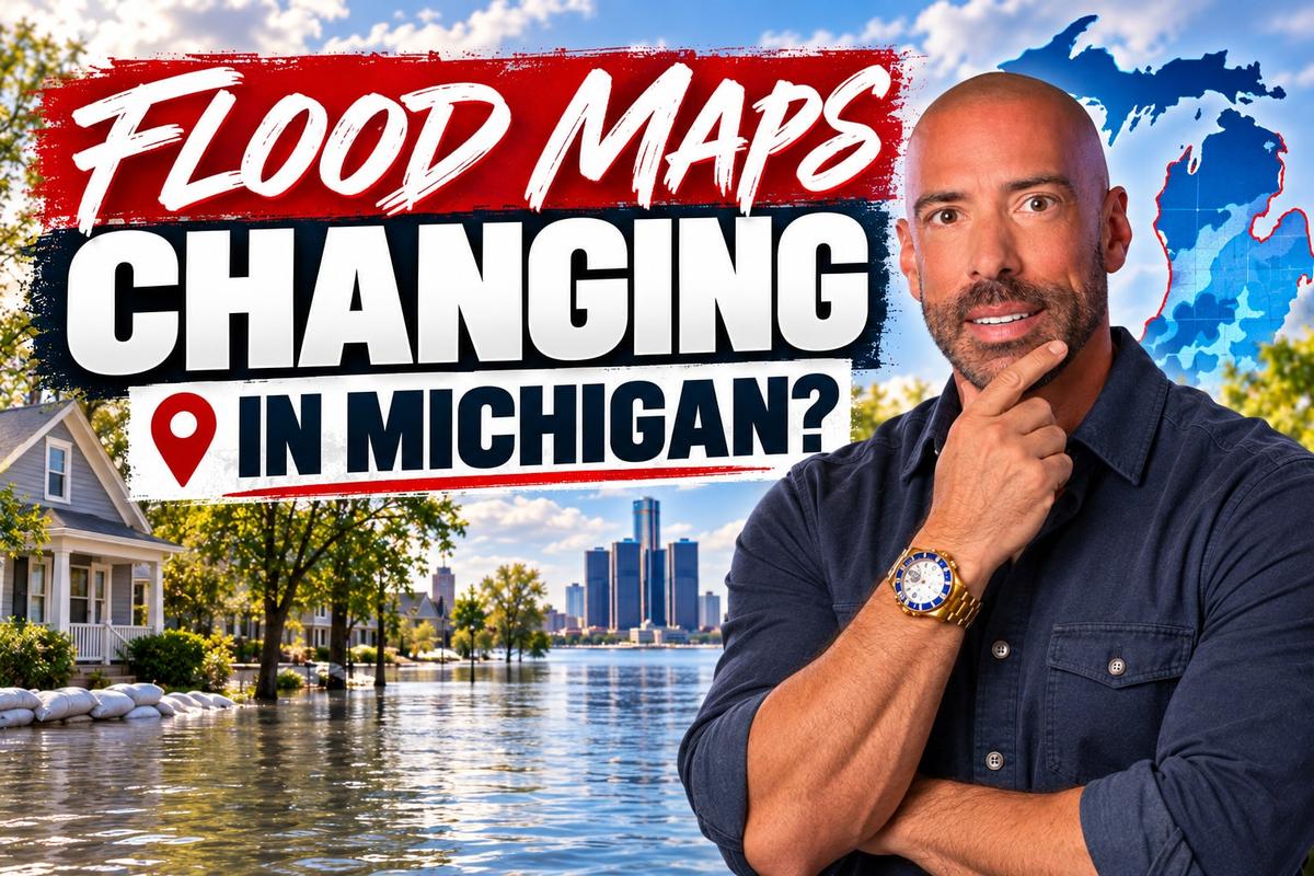 FEMA Is Redrawing Flood Maps in Michigan — Could Your Home's Flood Zone Status Change?