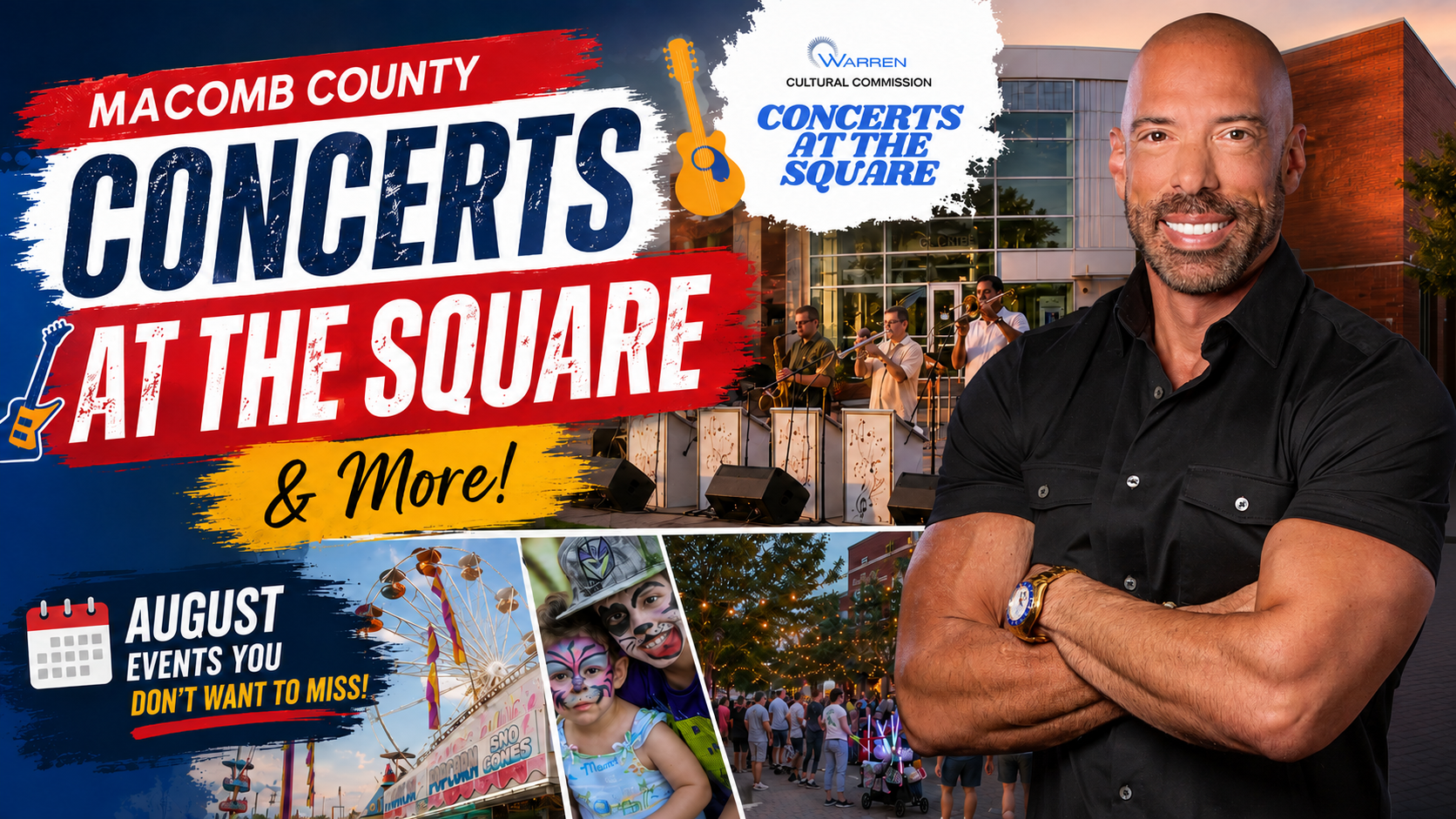 Concerts at the Square and More: Macomb County Events You Don't Want to Miss This August