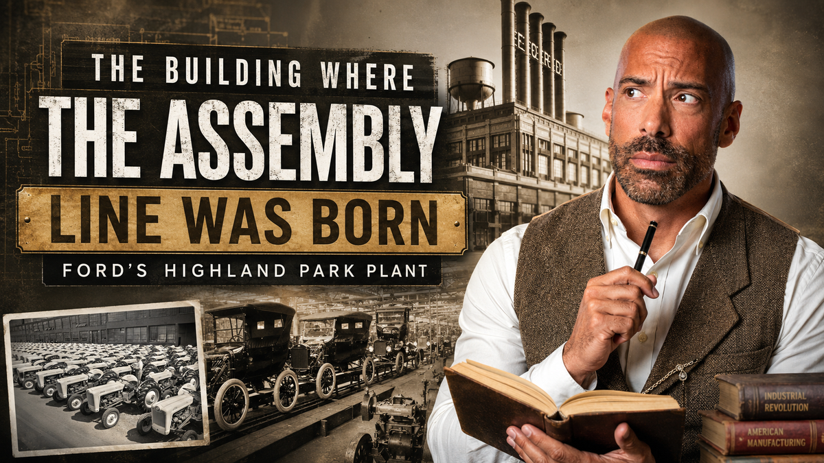 The Building Where the Assembly Line Was Born: Ford's Highland Park Plant