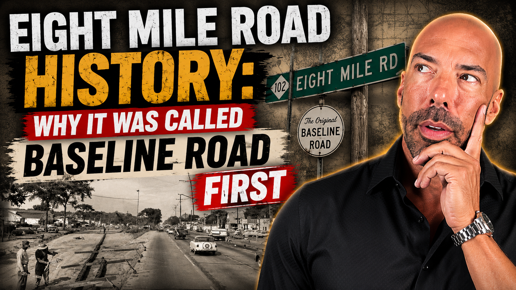 Eight Mile Road History: Why It Was Called Baseline Road First