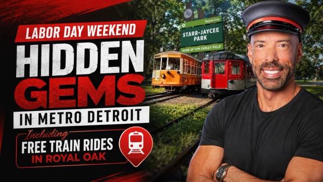 Hidden Gems for Labor Day Weekend in Metro Detroit — Including Free Train Rides in Royal Oak