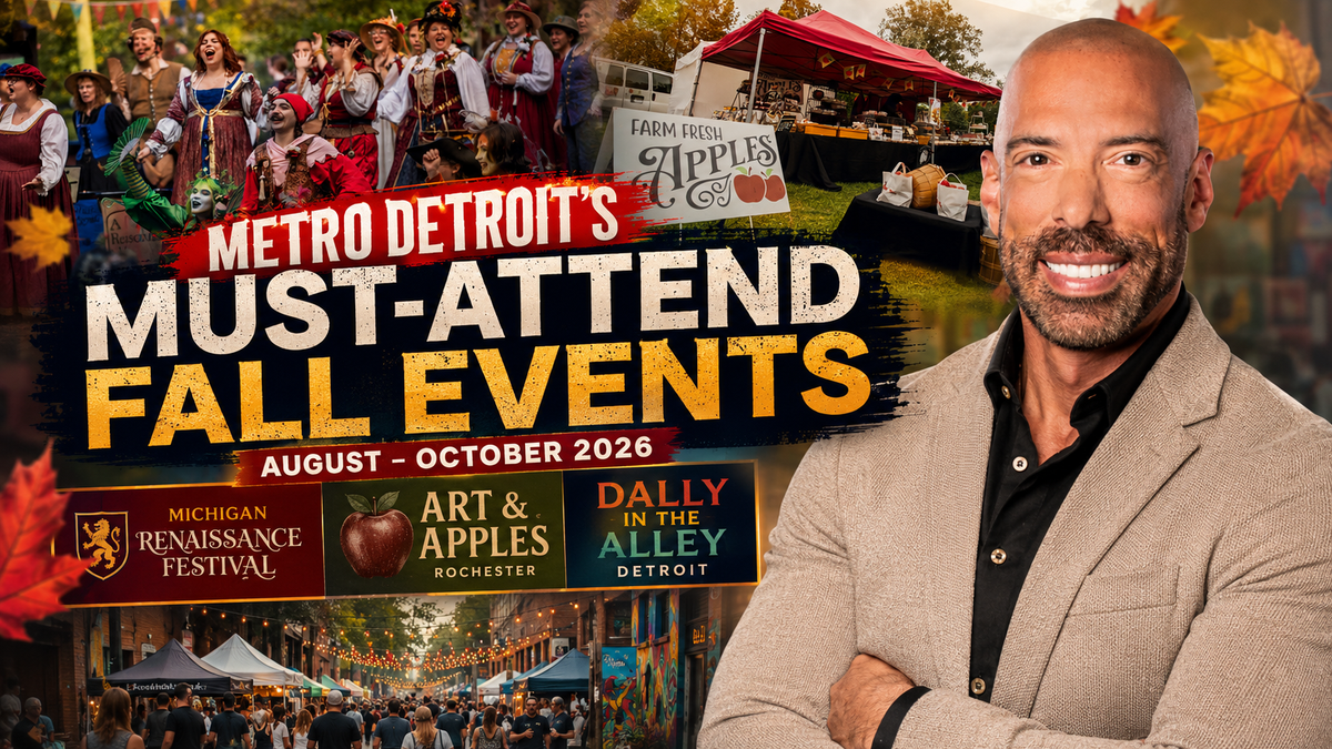 Michigan Renaissance Festival, Art & Apples, Dally in the Alley: Metro Detroit's Must-Attend Fall 2026 Events