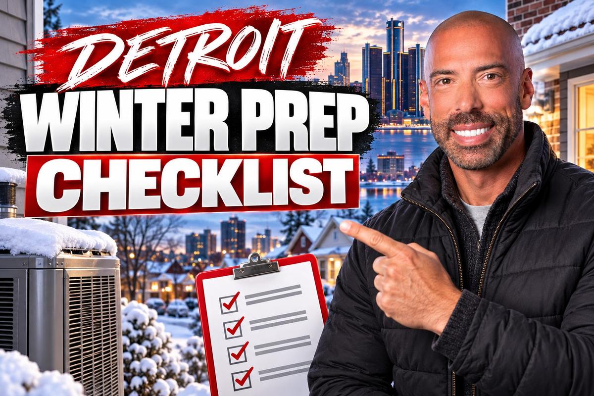 Before You Turn On the Furnace: A Metro Detroit Homeowner's Winter Prep Checklist