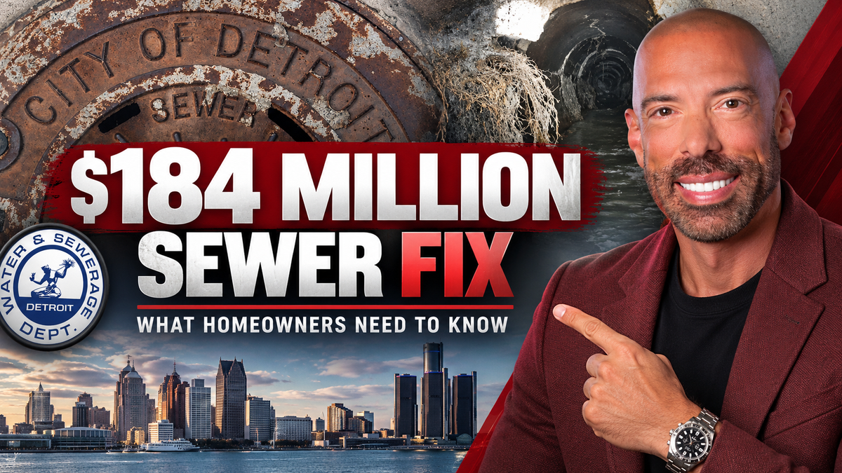 Detroit Is Spending $184 Million to Fix 9,000 Faulty Sewer Lines — Here's What Homeowners Need to Know