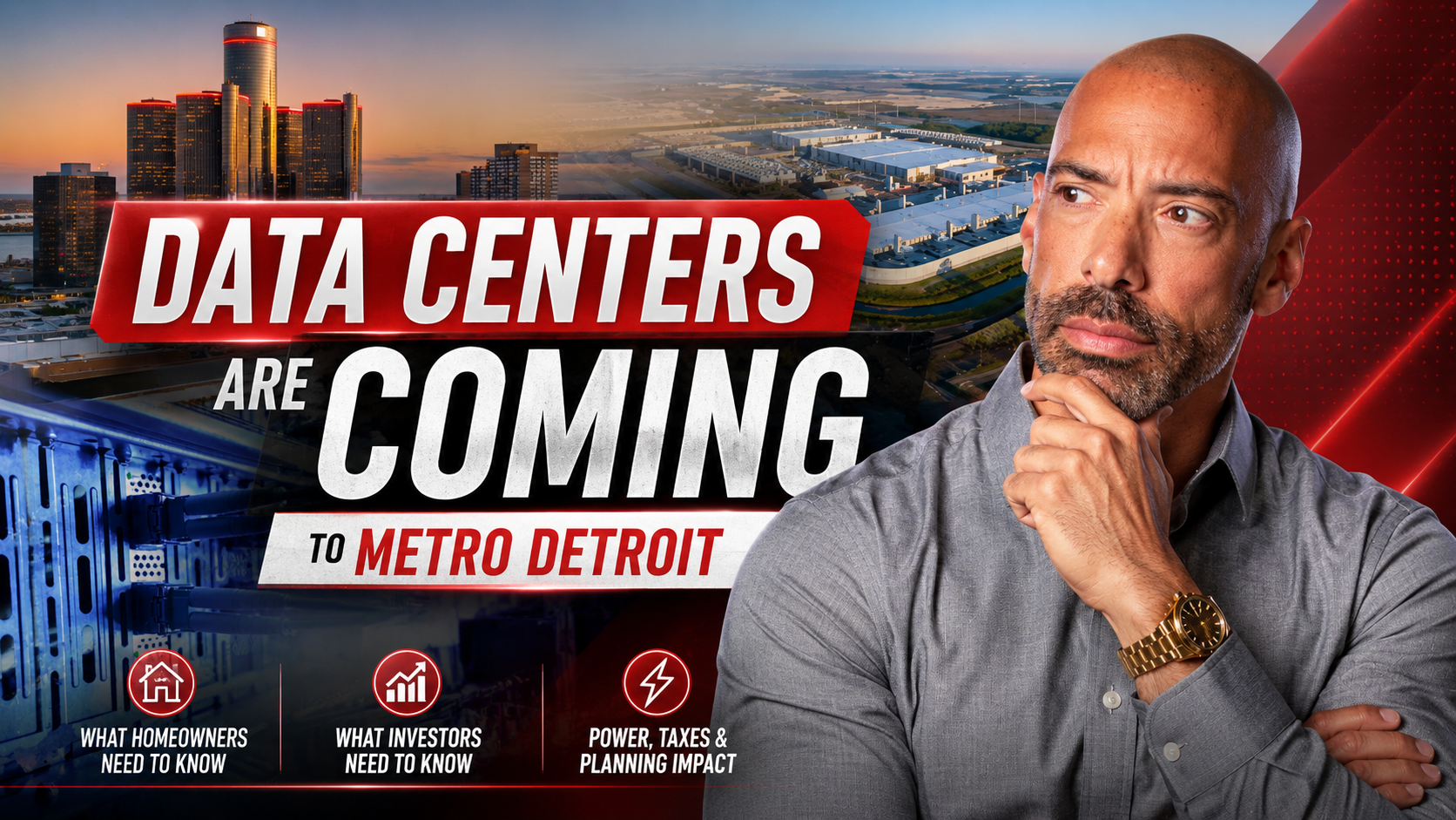 Data Centers Are Coming to Metro Detroit: What Homeowners and Investors Need to Know