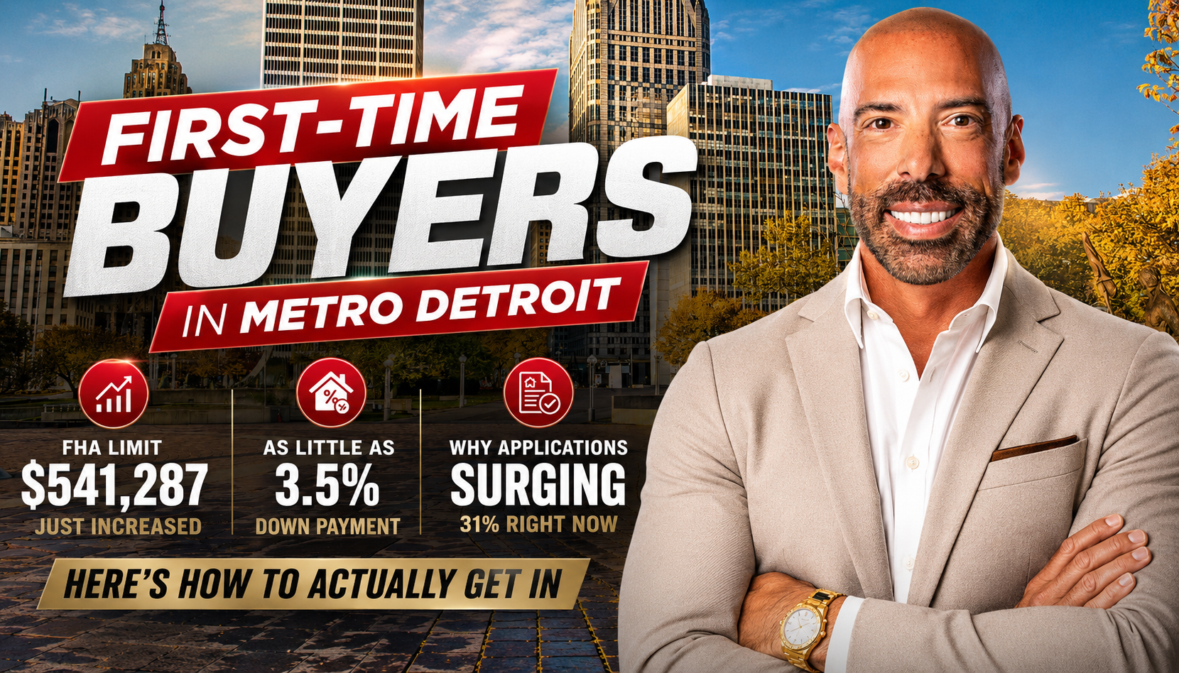 First-Time Buyers in Metro Detroit: FHA Limits, Down Payment Reality, and How to Actually Get In