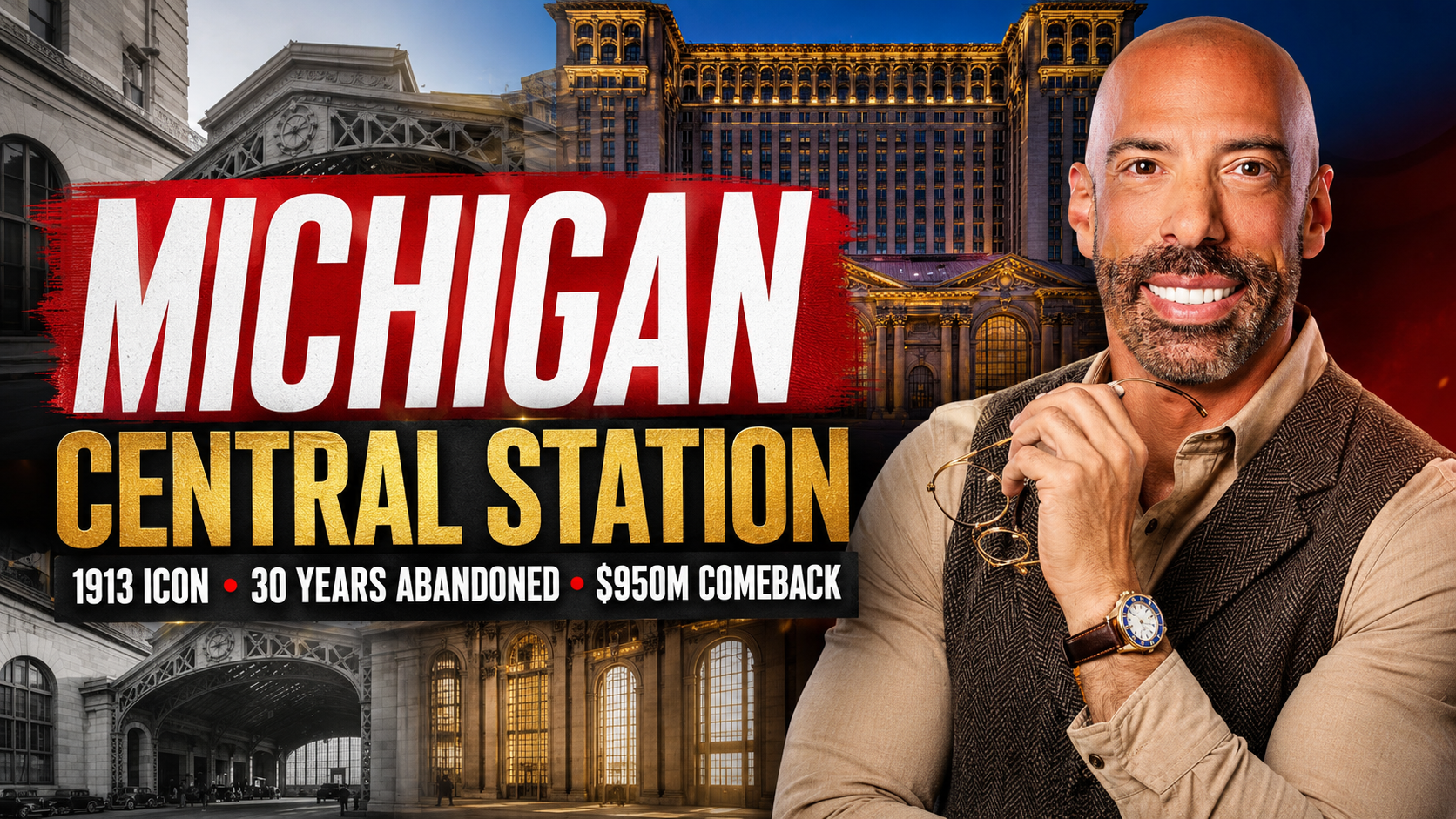 Michigan Central Station: From the World's Tallest Rail Station to 30 Years of Abandonment to Ford's $950M Comeback