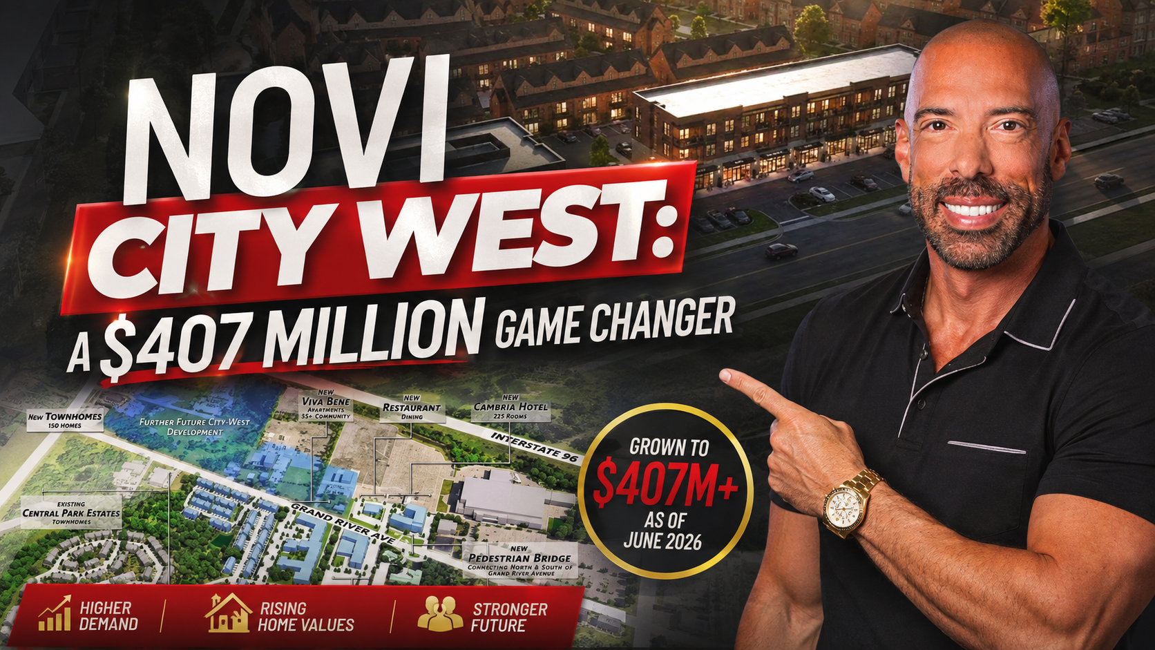 Novi City West: How a $407 Million Development Could Reshape Home Values Across Novi