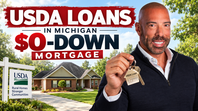 USDA Loans in Michigan: The $0-Down Mortgage Most Metro Detroit Buyers Don't Know About