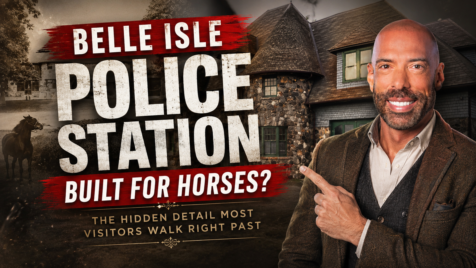 The Belle Isle Police Station Built for Horses: A Hidden Detail Most Visitors Walk Right Past