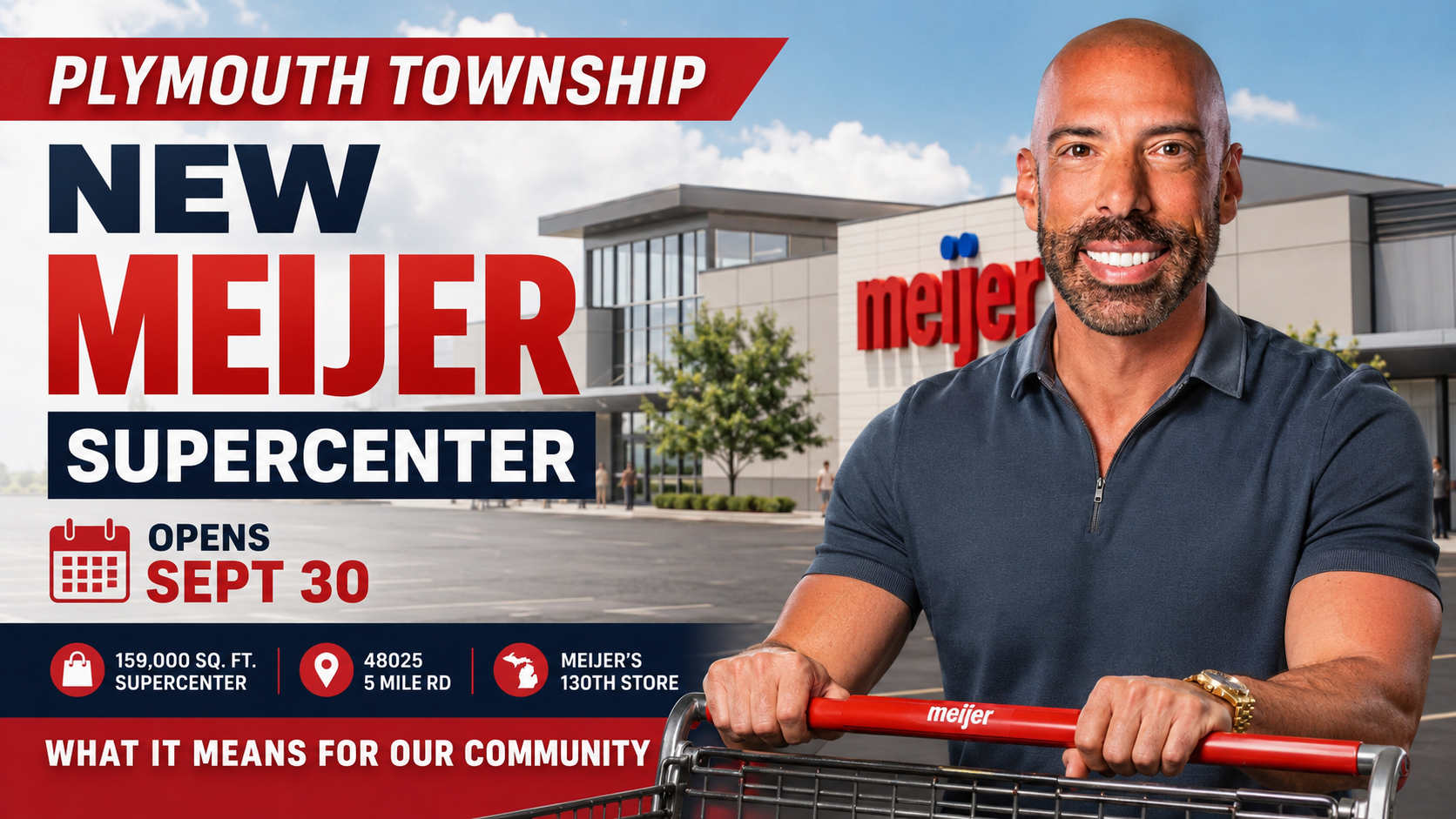 New Meijer Supercenter Coming to Plymouth Township September 30: What It Means for the Community
