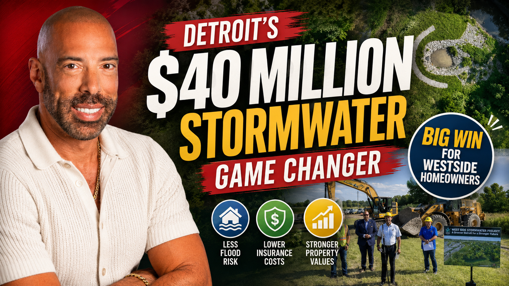 Detroit Just Completed a $40 Million Stormwater Project — Why That's a Big Deal for Westside Homeowners