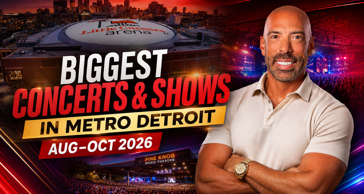 The Best Concerts and Live Music Coming to Metro Detroit: August, September, and October 2026