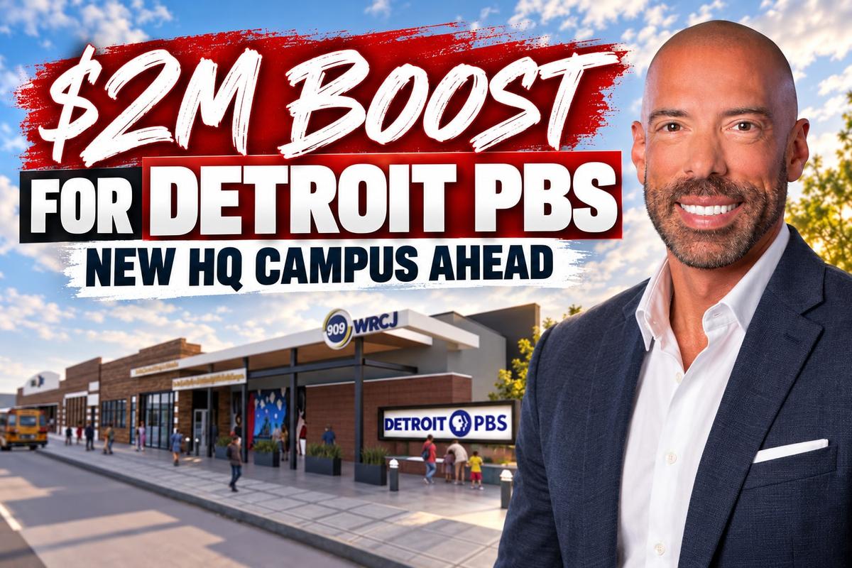 Wayne County Gives Detroit PBS $2M Toward a New HQ Campus — What's Planned