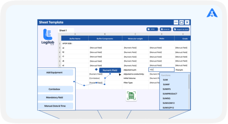 Streamlining Scientific Excellence: Unveiling the Power of Logilab ELN’s Sheet Templates 