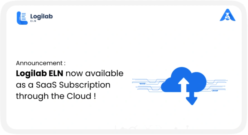 Announcement: Logilab ELN now available as a SaaS subscription through the cloud !
