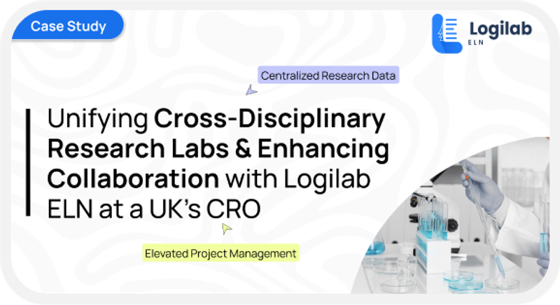 How Logilab ELN Enables Scalable Compliant Multi Department Lab Operation CRO