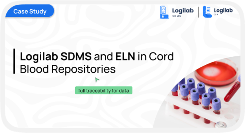 Automating Cord Blood Repository Operations with Logilab SDMS & Logilab ELN