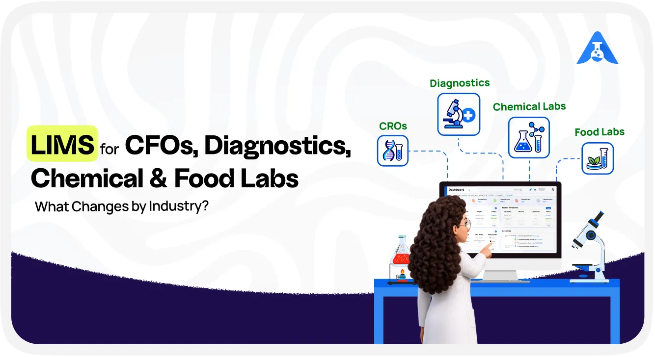 LIMS for CROs, Diagnostics, Chemical & Food Labs: What Changes by Industry