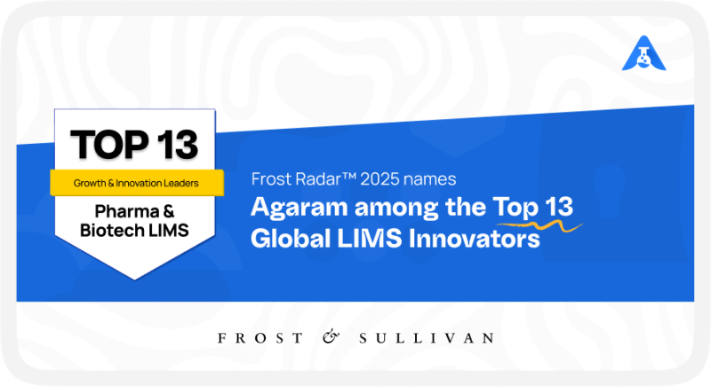Frost Radar™ Recognizes Agaram Technologies as a Key Global LIMS Vendor