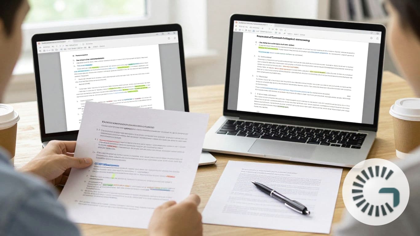 How to Compare Two Versions of a Document Online (Free, Nothing Uploaded)
