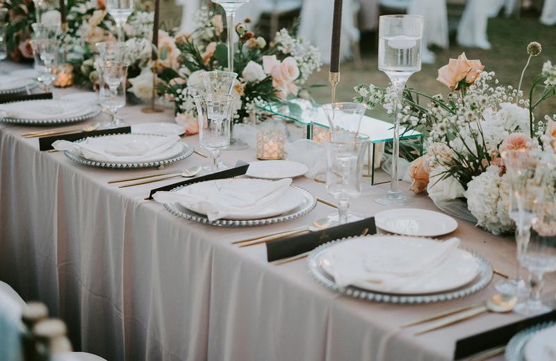 Decorated table